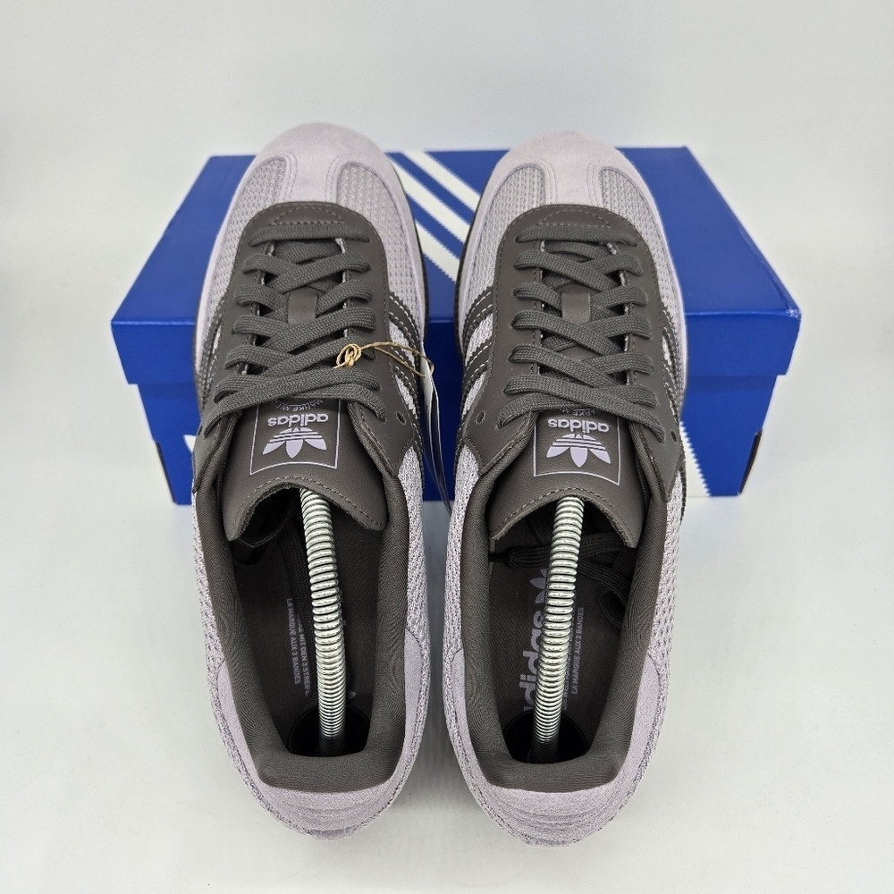 New adidas Samba OG Glory Grey Charcoal Men's Shoes Size 10 - Picture 5 of 8